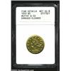 Image 1 : 1850 $5 Moffat &amp; Co. Five Dollar--Damaged, Cleaned--ANACS. Fine Details, Net VG8.