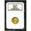 Image 1 : 1850 $5 Moffat &amp; Co. Five Dollar MS62 NGC.