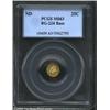 Image 1 : Undated 25C Liberty Round 25 Cents, BG-224, R.3, MS63 PCGS.