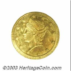 Undated 25C Liberty Round 25 Cents, BG-224, R.3, MS64 PCGS.