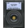 Image 1 : 1880 25C Indian Octagonal 25 Cents, BG-799Y, R.6, MS63 PCGS.