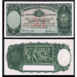 Australia, One Pound, Armitage/McFarlane (1942) (R.30a) P/82 830642
