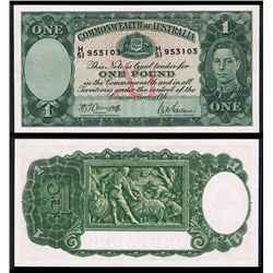Australia, One Pound, Armitage/McFarlane (1942) (R.30a) H/51 953103