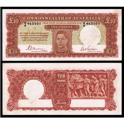 Australia, Ten Pound, Sheehan/McFarlane (1940) (R.58) V/4 463501