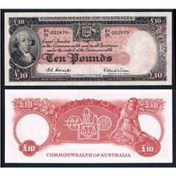 Australia, Ten Pounds, Coombs/Wilson (1960) (R.63) WA/04 002979