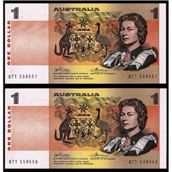 Australia, One Dollar, Phillips/Wheeler (1974) (R.75)