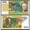 Image 1 : Australia, Fifty Dollars, Johnston/Fraser (1985) (R.509b)