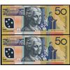 Image 1 : Australia, Fifty Dollars, Fraser/Evans (1995) (R.516a)