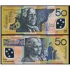 Image 1 : Australia, Fifty Dollars, Fraser/Evans (1995) (R.516b)
