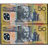 Image 1 : Australia, Fifty Dollars, MacFarlane/Evans (1997) (R.518a)