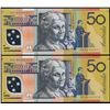 Image 1 : Australia, Fifty Dollars, MacFarlane/Evans (1997) (R.518c)