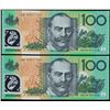 Image 1 : Australia, One Hundred Dollars, Fraser/Evans (1996) (R.616)