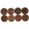 Australia, Penny, George VI, 1938, 1947, 1948, 1949, 1950, 1951, 1951PL, 1952
