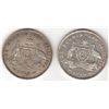 Australia, Florin, George V, 1914H, 1915H