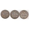 Australia, Florin, George V, 1917, 1918, 1919
