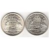 Australia, Florin, Elizabeth II, 1953, 1954