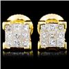 Image 1 : 18K Gold 0.50ctw Diamond Earrings