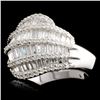 Image 2 : 18K Gold 3.20ctw Diamond Ring