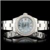Image 1 : Rolex SS DateJust 1.00ct Diamond Ladies Wristwatch
