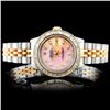 Rolex YG/SS DateJust 2.00ct Diamond Ladies Wristwa