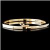 Image 2 : 14K Gold 0.87ctw Diamond Bracelet