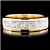 Image 1 : 14K Gold 0.85ctw Diamond Ring