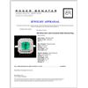 Image 4 : 18K White Gold 1.63ct Emerald & 0.98ct Diamond Rin