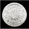 Image 1 : 18K White Gold 3.78ctw Diamond Ring