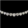 Image 2 : 14K Gold 8.60ctw Diamond Necklace