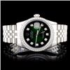 Image 1 : Rolex SS DateJust 1.00ctw Diamond Gents Wristwatch