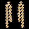 Image 1 : 14K Yellow Gold 1.00ct Diamond Earrings