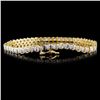 Image 2 : 14K Yellow Gold 1.00ctw Diamond Bracelet