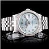 Image 2 : Rolex SS DateJust 1.00ctw Diamond Wristwatch