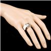 Image 3 : 14K White Gold 0.90ct Diamond Ring