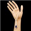 Image 3 : 18K Gold 8.91ct Tanzanite & 2.74ctw Diamond Neckla