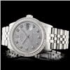 Image 2 : Rolex SS DateJust 1.50ct Diamond Gents Wristwatch