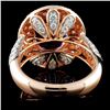 Image 3 : 18K Gold 6.02ct Tourmaline & 2.14ct Diamond Ring
