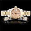 Image 1 : Rolex Tridor Gold DateJust Diamond Ladies Watch