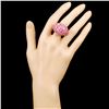 Image 4 : 18K Rose Gold 14.18ct Sapphire & 0.71ctw Diamond R