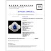Image 4 : 18K Gold 2.04ct Sapphire & 1.28ct Diamond Ring
