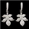 Image 1 : 14K Gold 1.80ctw Diamond Earrings