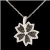 Image 1 : 14K Gold 1.01ctw Fancy Color Diamond Pendant
