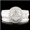 Image 1 : 14K Gold 1.25ctw Diamond Ring