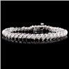 Image 1 : 14K Gold 2.00ctw Diamond Bracelet