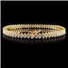 Image 2 : 18K Yellow Gold 4.00ctw Diamond Bracelet