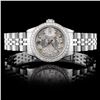 Image 1 : Rolex SS DateJust Ladies 1ct Diamond Wristwatch