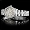 Image 2 : Rolex SS DateJust Ladies 1ct Diamond Wristwatch