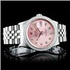 Image 2 : Rolex SS DateJust 1.00ctw Diamond Wristwatch