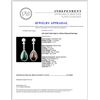 Image 3 : 14K Gold 5.39ct Opal & 1.09ctw Diamond Earrings