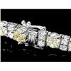 Image 2 : ^18k White Gold 12.5ct Diamond Bracelet